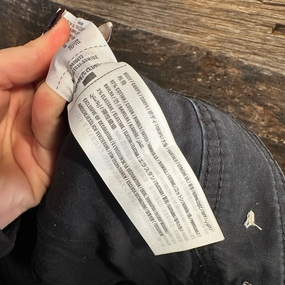 Abercrombie & Fitch Black Cargo Pants - Picture 4 of 5